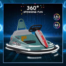 6V Electric Bumper Car for Kids with 360° Spin, Lights, and Music Magic Cars 2