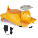 Cartoon Cat 12V Kids Electric Wiggle Ride-On Car – Pedal-Operated Battery Vehicle Magic Cars Variant 0