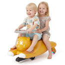 Cartoon Cat 12V Electric Wiggle Ride-On Car for Kids – Battery Operated, Pedal-Driven Magic Cars 2
