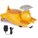 12V Cartoon Cat Electric Wiggle Ride-On Car for Kids – Battery Operated Pedal Fun Magic Cars Variant 0
