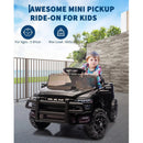12V Electric RAM Ride-On Truck for Kids with Remote Control and Spring Suspension Magic Cars 3