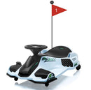 Ride G Series 24V Kids Drift Go-Kart: Durable Metal Frame, 7.5mph Speed, LED Lights Magic Cars 2