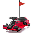 Ride G Series 24V Kids Drift Go-Kart: Durable Metal Frame, 7.5mph Speed, LED Lights Magic Cars 3
