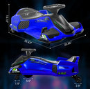 Ride G Series 24V Kids Drift Go-Kart: Durable Metal Frame, 7.5mph Speed, LED Lights Magic Cars 5