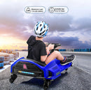 Ride G Series 24V Kids Drift Go-Kart: Durable Metal, 7.5mph, LED Lights Magic Cars 3
