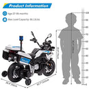 Ride P Series 12V BMW Kids Police Motorcycle: Dual Speed with LED Headlight Magic Cars 1