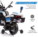 Ride P Series 12V BMW Kids Police Motorcycle: Dual Speed, LED Lights Magic Cars 7