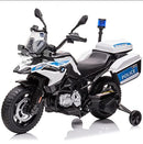 Ride P Series 12V BMW Kids Police Motorcycle: Dual Speed, LED Lights Magic Cars Variant 0