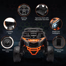 Ride P Series: 12V Can-Am UTV with Remote Control, Spacious Seat, and Music Features Magic Cars 2