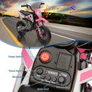 Ride P Series: 12V Electric Dirt Bike for Kids with Dual 25W Motors and Twist Grip Throttle Magic Cars 4