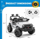 P Series 12V Electric Ride-On for Kids with Remote Control and Spring Suspension Magic Cars 6