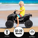 Ride P Series: 12V Kids Quad ATV with Music, LED Lights, and Battery Power Magic Cars 7