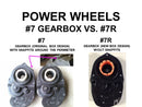 14/79 Teeth Gear #2 and #7R for Power Wheels Gearbox Compatible with Jeeps and Dune Models