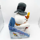 2010 Animated Dancing Frosty the Snowman Plush Toy with Broom and Top Hat, 11.6” Magic Cars 1