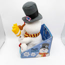 2010 Animated Dancing Frosty the Snowman Plush Toy with Broom and Top Hat, 11.6” Magic Cars 3
