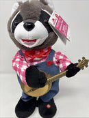Gemmy Animated Valentine's Day Raccoon Plush with Banjo and Dancing Arms Magic Cars 2