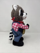 Gemmy Animated Valentine's Day Raccoon Plush with Banjo and Dancing Arms Magic Cars 5