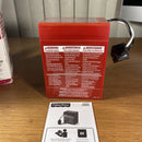 6-Volt Rechargeable Red Replacement Battery for Power Wheels Toys Magic Cars 12