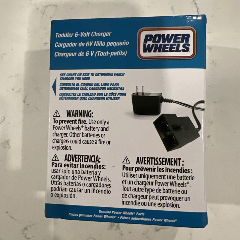 6 Volt Power Wheels Toddler Ride-On with Charger Genuine Brand New Magic Cars 0