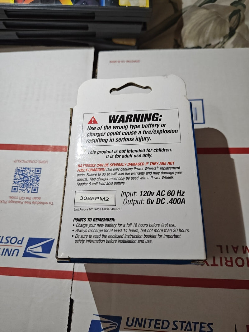 6 Volt Power Wheels Toddler Ride-On with Charger Genuine Brand Magic Cars 2