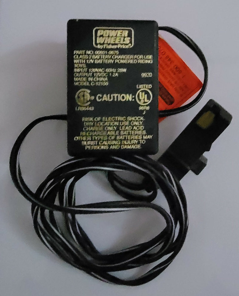 12V Class 2 Power Wheels Battery and Charger Replacement Part 00801-0972 Magic Cars Variant 0