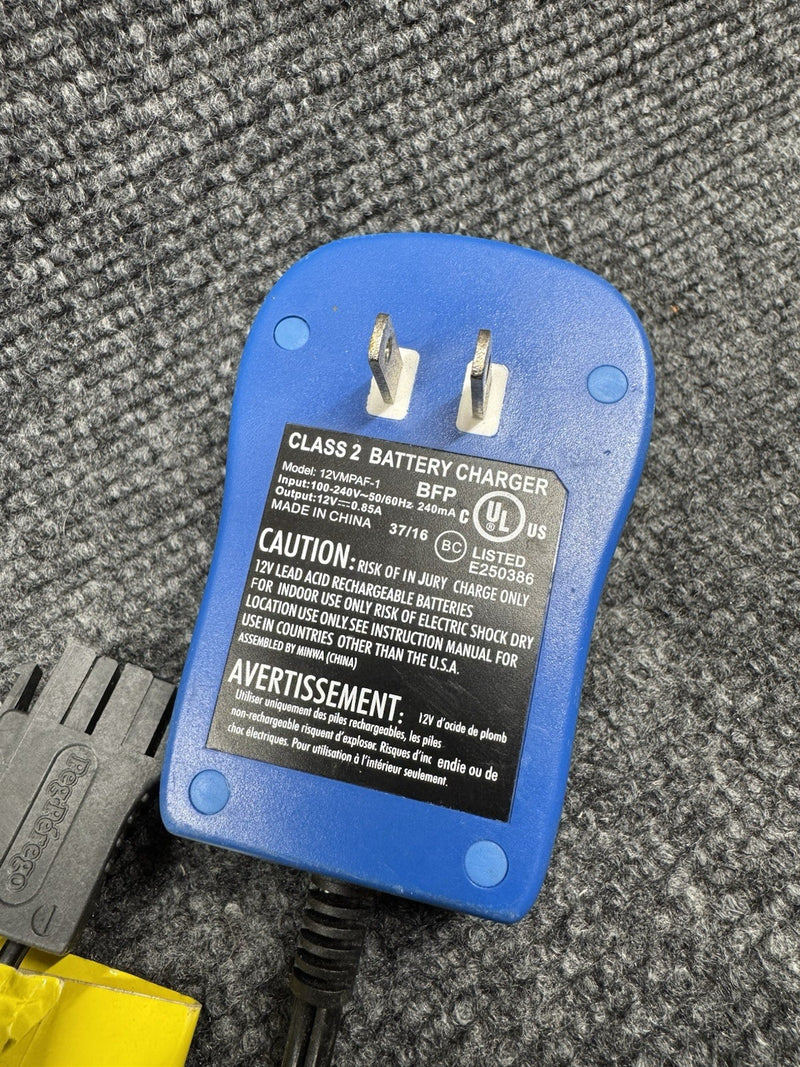 OEM Peg Perego 12 Volt Battery and Charger Model 12VMPAF-1 T40 Magic Cars 2