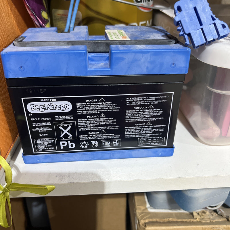 12-Volt Replacement Battery for 2-Speed Ride-On Vehicles Magic Cars Variant 0