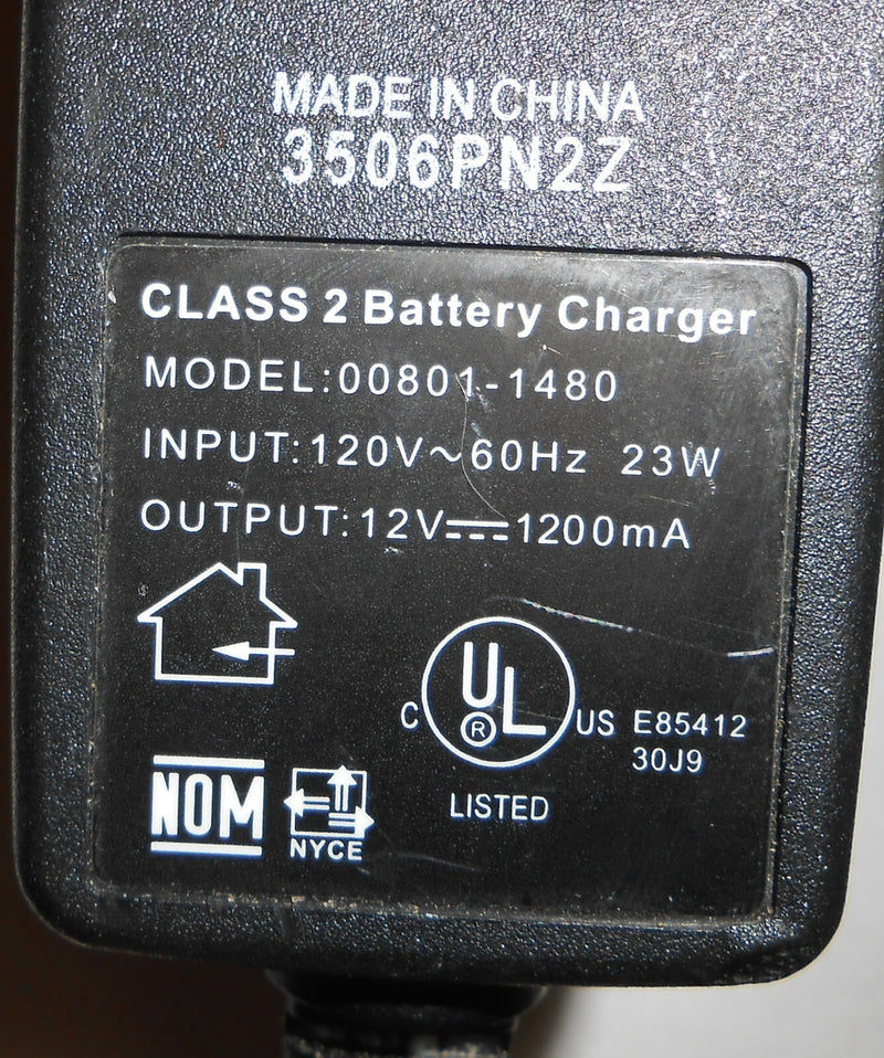 12V 1200mA Battery Charger for Fisher-Price Power Wheels Magic Cars 1