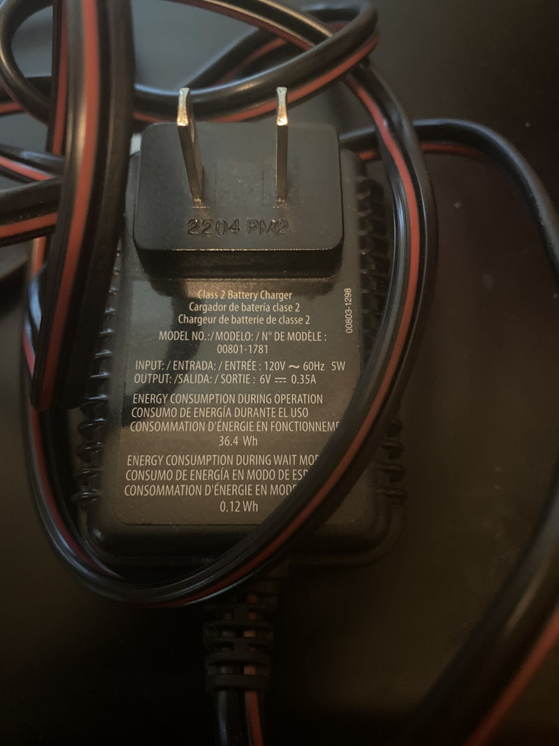 Power Wheels 00801-1781 6V Battery and Charger Set Magic Cars 1