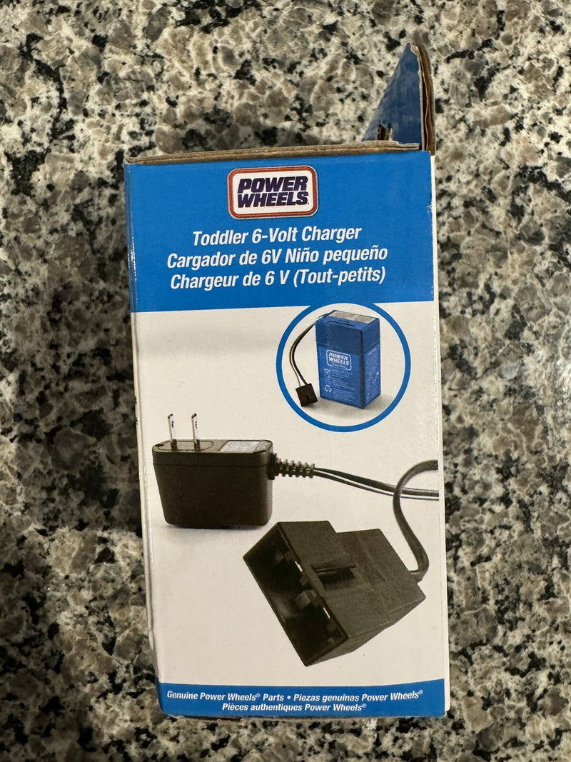 Power Wheels 6V Blue Battery and Charger Set Model 00801-1781 Magic Cars 1