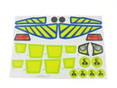 Power Wheels Assorted Label Decal Sheet for Dune Racer Models New Old Stock Magic Cars Variant 0