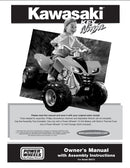 Power Wheels Owner Manual B9272-0920 for Kawasaki B9272 Replacement Magic Cars 0