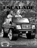 Power Wheels Owner Manual H0438-0920 for Cadillac Escalade H0438 Magic Cars 0