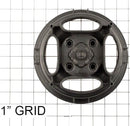 Power Wheels N9731-2479 Black Hubcap Replacement for Brute Force Model Magic Cars 2