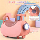 Pink Push Along Scoot Car Toy for Girls Aged 18-36 Months Magic Cars 6