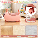 Pink Push Along Scoot Car Toy for Girls Aged 18-36 Months Magic Cars 8