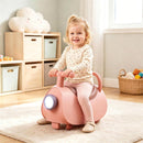 Pink Push Along Scoot Car Toy for Girls Aged 18-36 Months Magic Cars 9