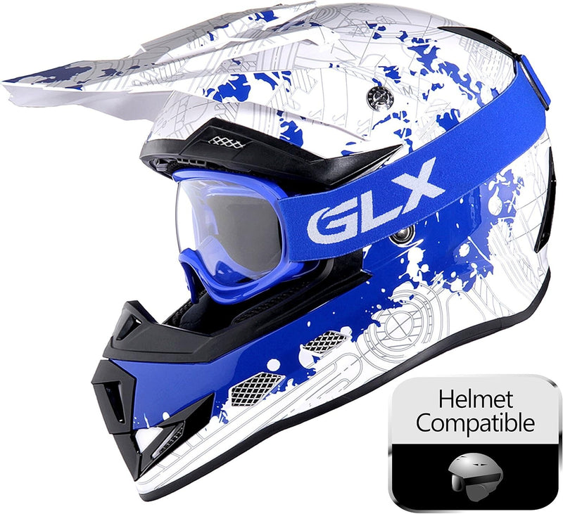 Youth Anti-Fog Impact-Resistant ATV and Off-Road Dirt Bike Goggles for Kids Magic Cars 5