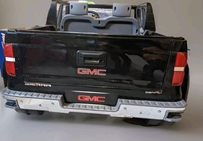 12V Black 2-Seater Electric Ride-On Truck with Sierra Denali Design Magic Cars 4