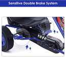Pedal-Powered Kids Ride-On Kart with 4 Wheels and 2-Position Adjustable Seat for Outdoor Racing Magic Cars 2