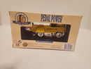 Heavy Duty 1/10 Scale Golden Power Pedal Car with Wheels Magic Cars 2