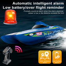High-Speed Waterproof Remote Control Boat with Dual Batteries, 2.4GHz, White Magic Cars 3