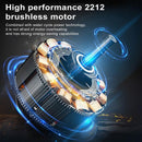 High-Speed Waterproof Remote Control Boat with Dual Batteries - 30km/h White Magic Cars 4