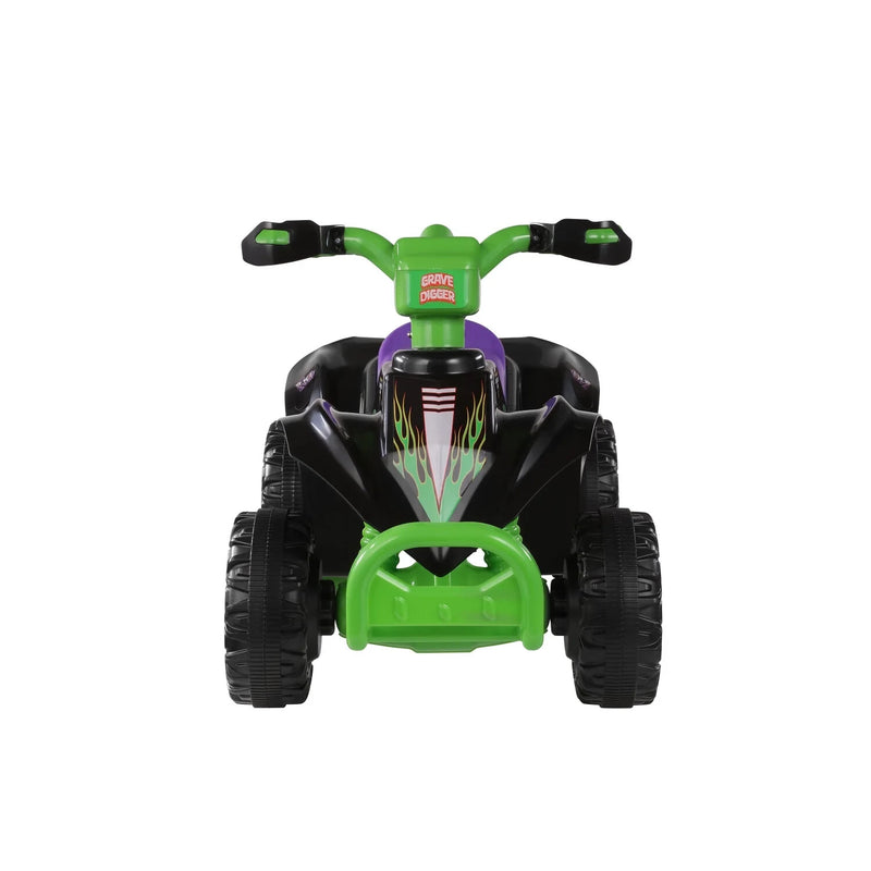 Grave Digger 6V Battery-Powered Monster Truck Quad for 18+ Month Kids Magic Cars 2