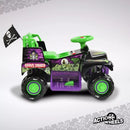 Grave Digger 6V Battery-Powered Monster Truck with Sound Effects for Ages 1.5+ Magic Cars 4