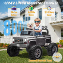 Gray 24V Chevrolet Cheyenne Kids Electric Ride-On Truck with Parental Control Magic Cars 1