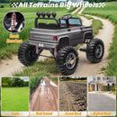 Gray 24V Chevrolet Cheyenne Kids Electric Ride-On Truck with Parental Control Magic Cars 4