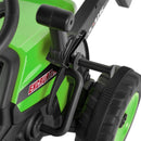 12V Green Electric Ride-On Excavator with Remote Control for Kids Magic Cars 13