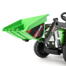 12V Green Electric Ride-On Excavator with Remote Control for Kids Magic Cars 15