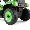 12V Green Electric Ride-On Excavator with Remote Control for Kids Magic Cars 16